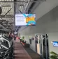 Gym Plius Mega reklaminiai ekranai