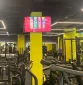 LV Lemon Gym Purvciems reklaminiai ekranai