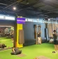 LV Lemon Gym Purvciems reklaminiai ekranai